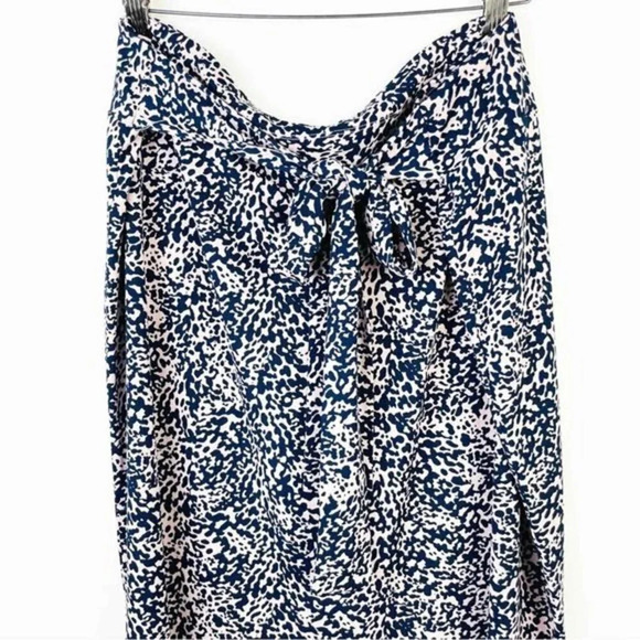 14th & UNION Purple Pink Leopard Print Midi Skirt Size 3X - Picture 6 of 6